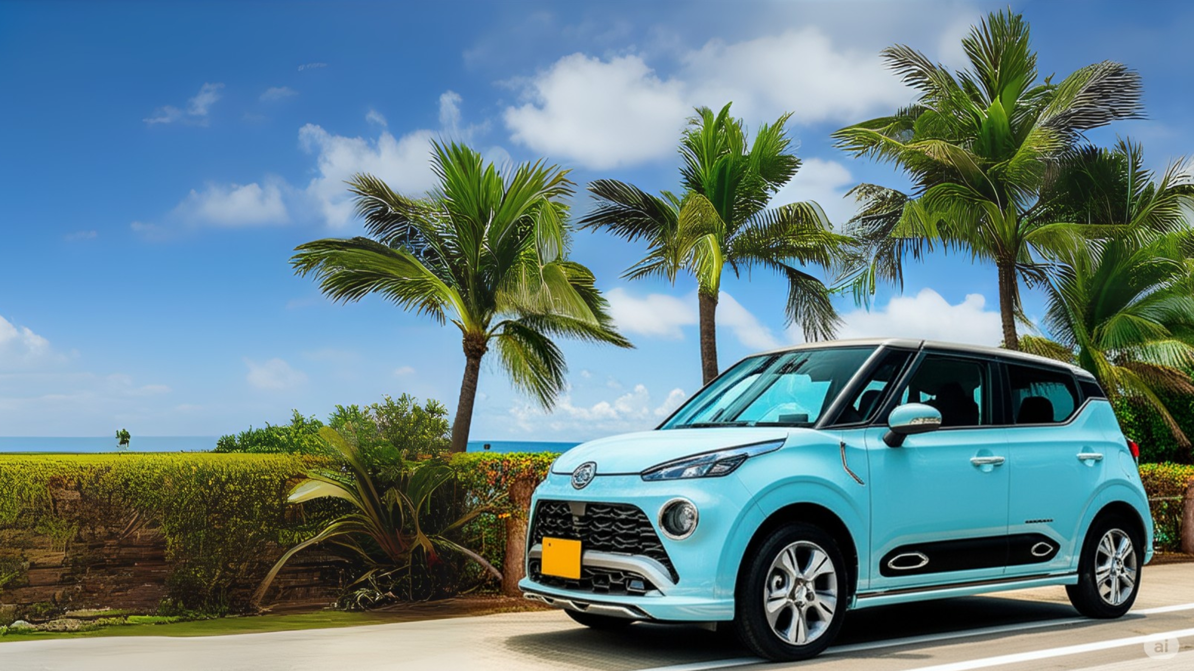 沖縄県民割引レンタカー｜オキドキーレンタカーで沖縄の海沿いをドライブ