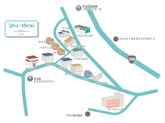 Miyakojima Location Map