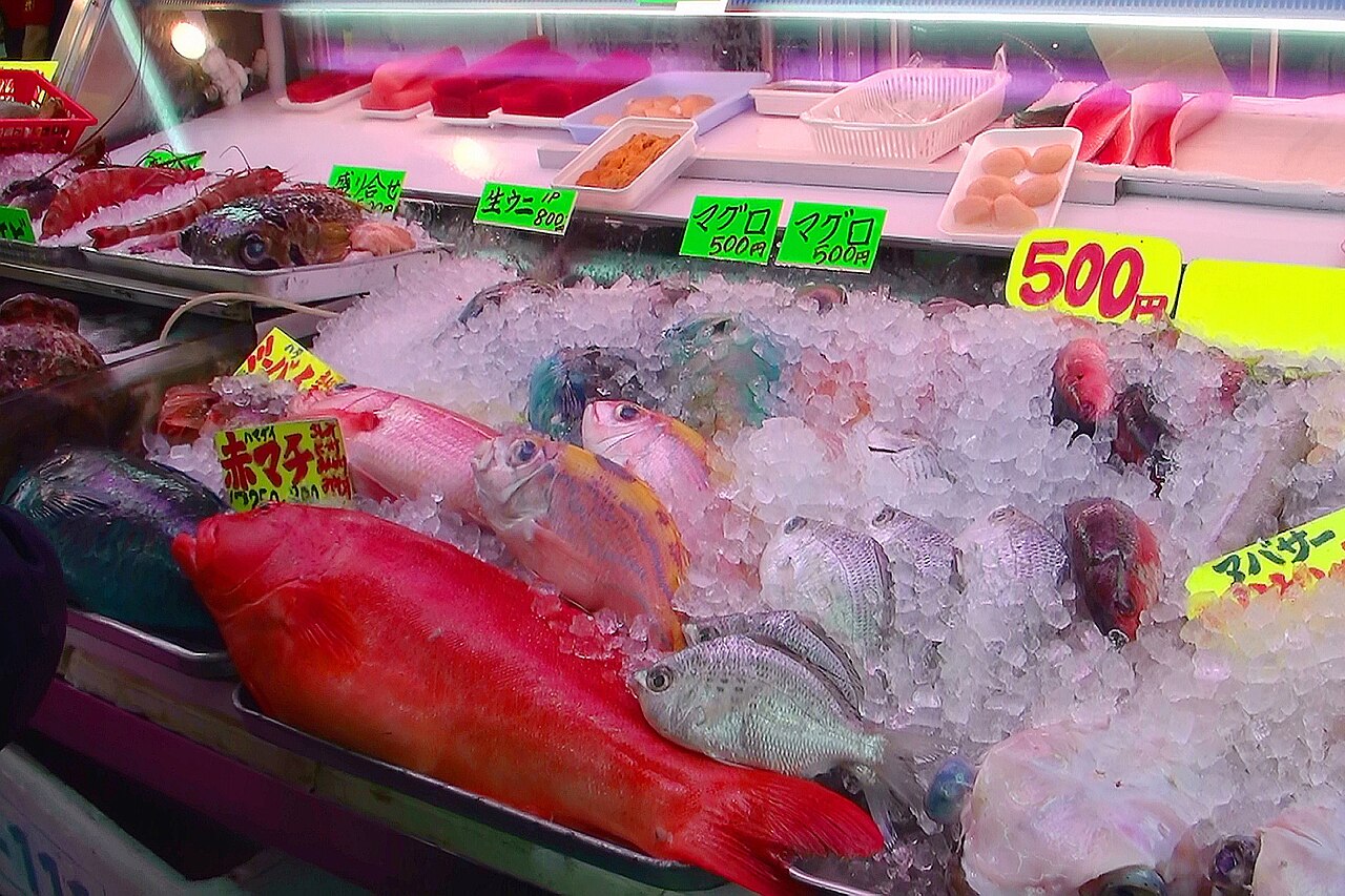 牧志公設市場の熱帯魚