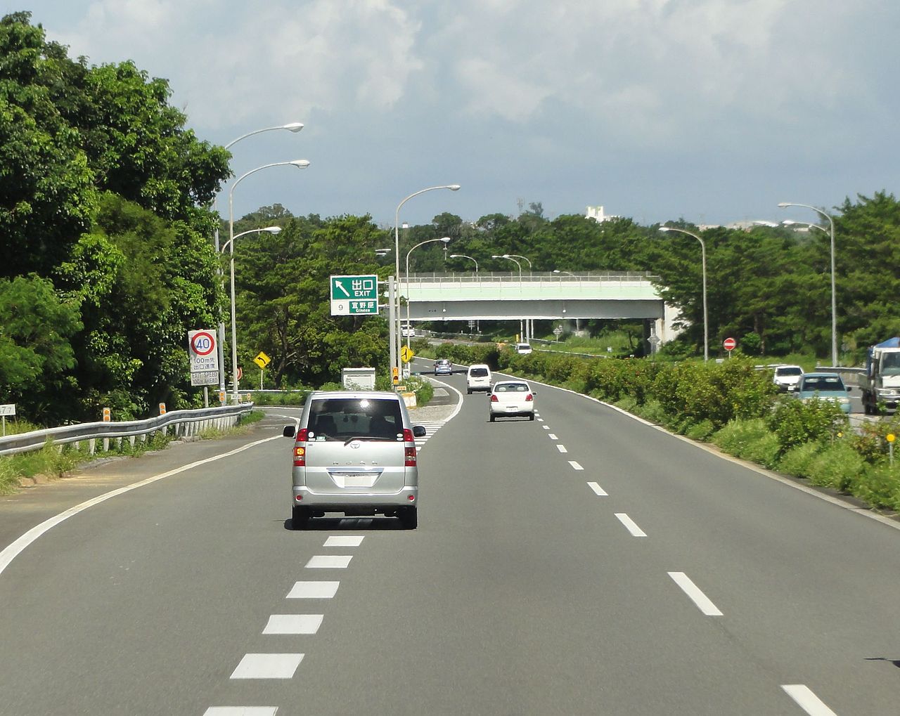 沖縄自動車道 宜野座IC