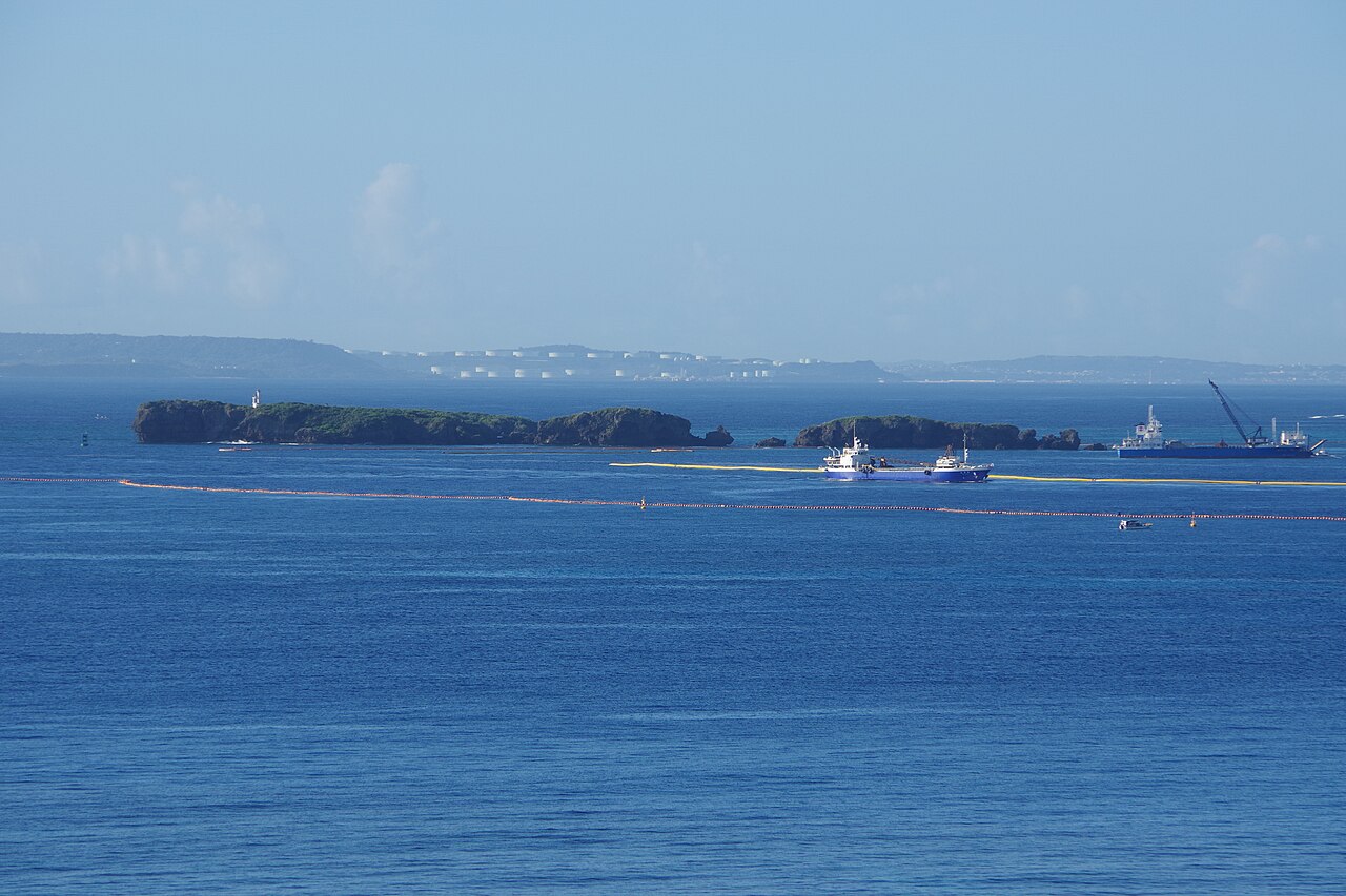 카누차 리조트에서 본 바다