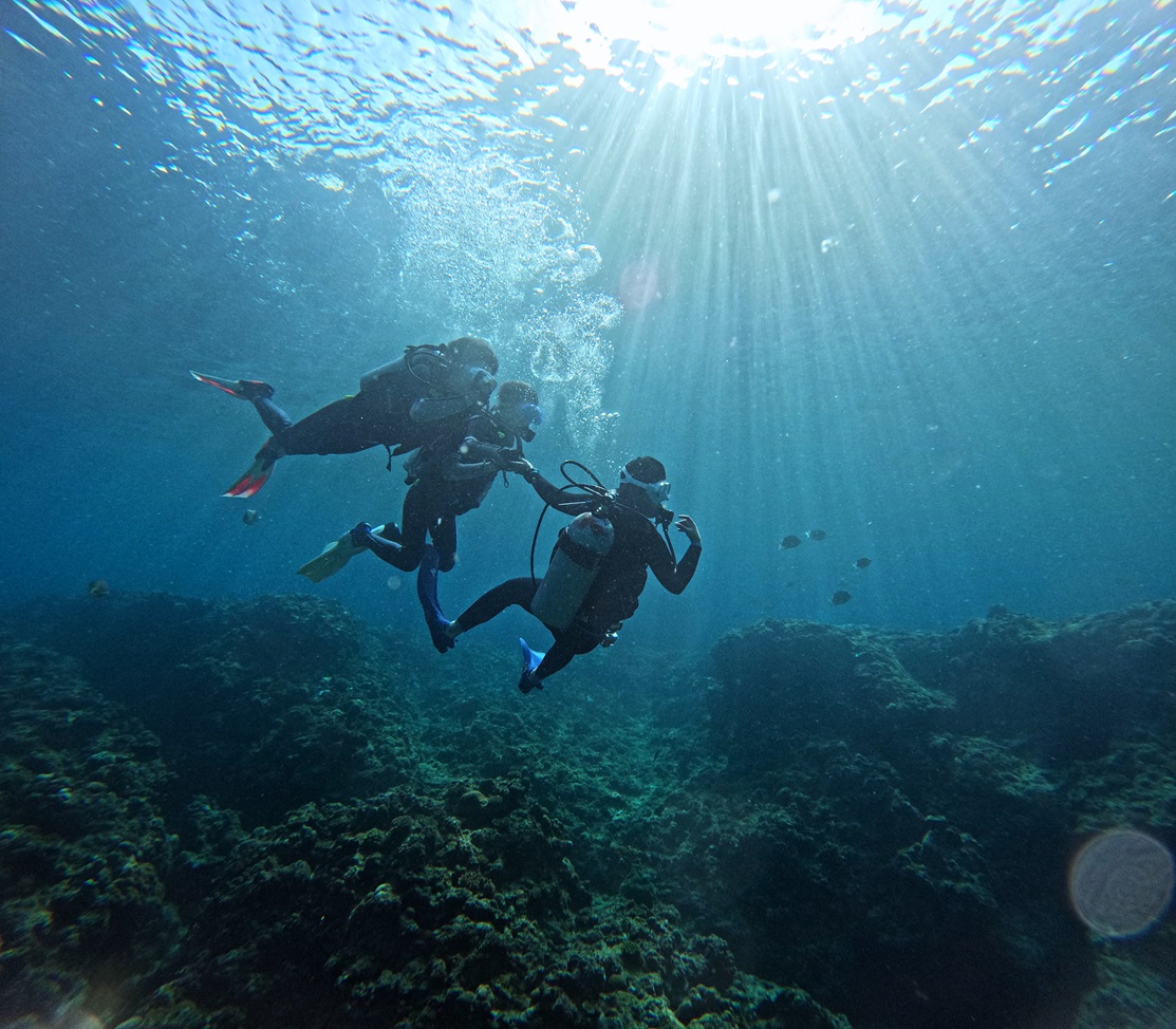 青の洞窟ダイビング体験 8