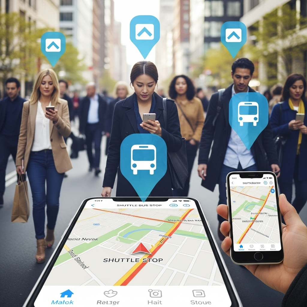 픽업 장소 이동